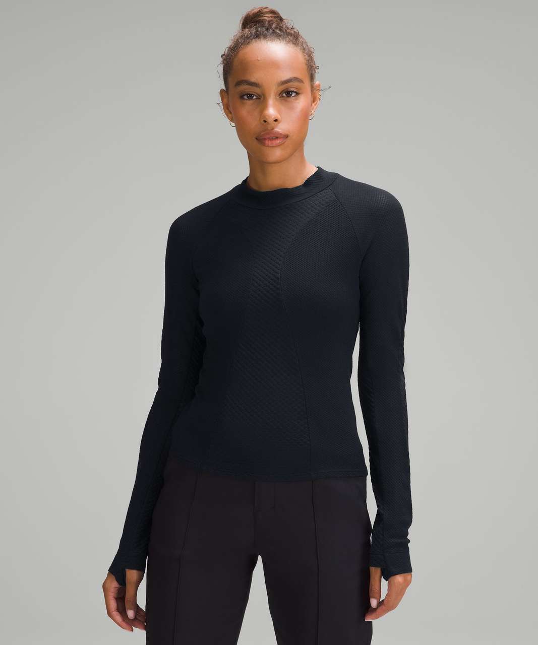 Lululemon lab Womens Breathable Wool-Blend Running Top - Classic