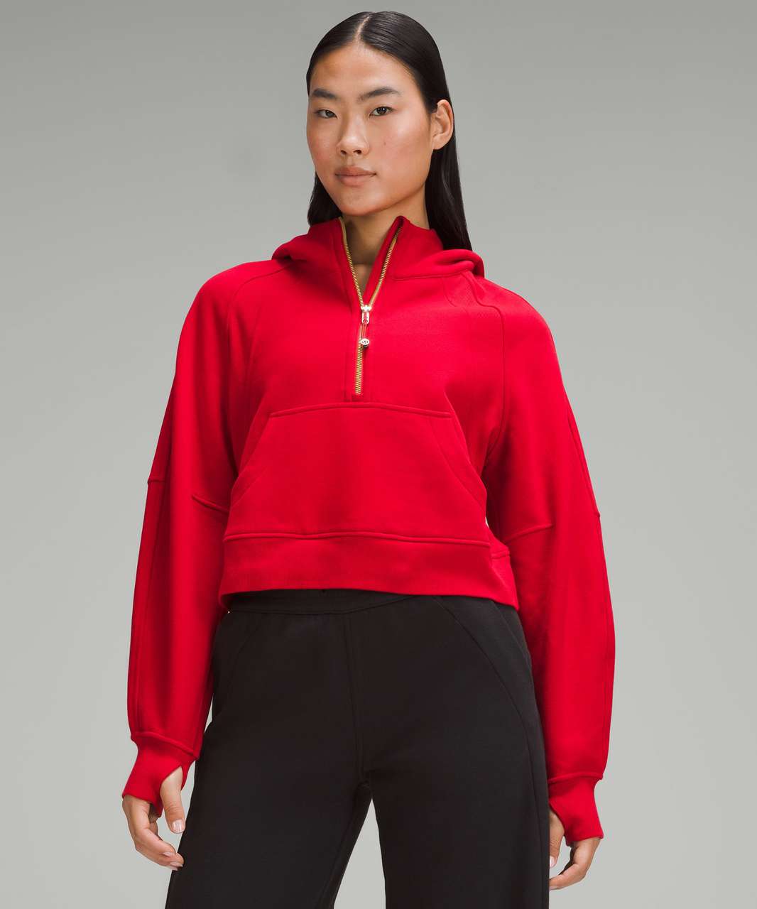 Lululemon Lunar New Year Scuba Oversized Half-Zip Hoodie - Dark