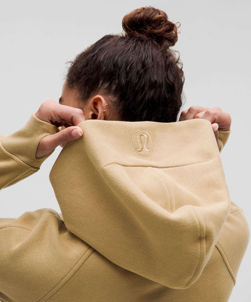 Lululemon Scuba Oversized Side-Slit Hoodie - Filbert Tan - lulu