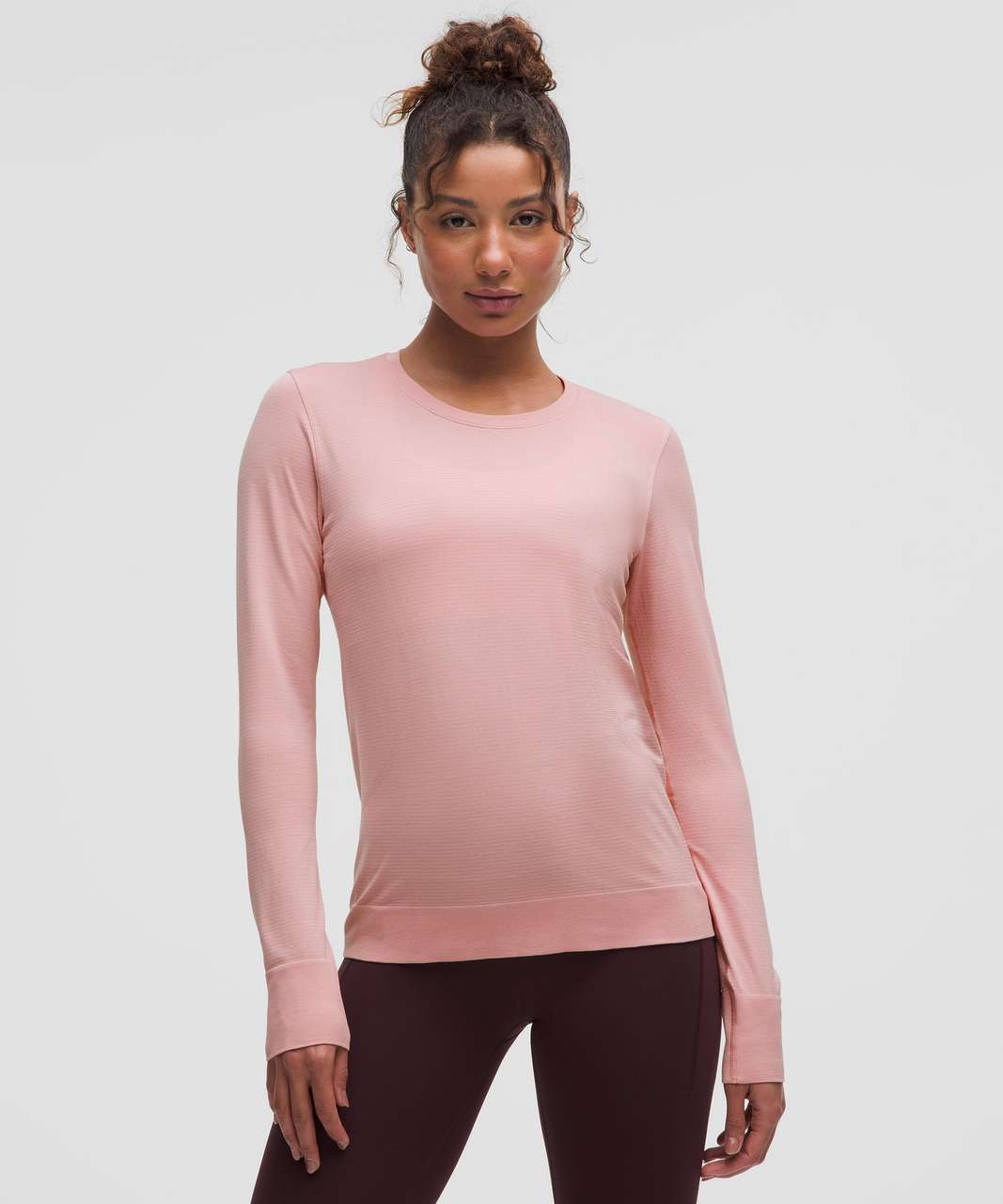 Lululemon Swiftly Relaxed Long-Sleeve Shirt *Hip Length - Pink