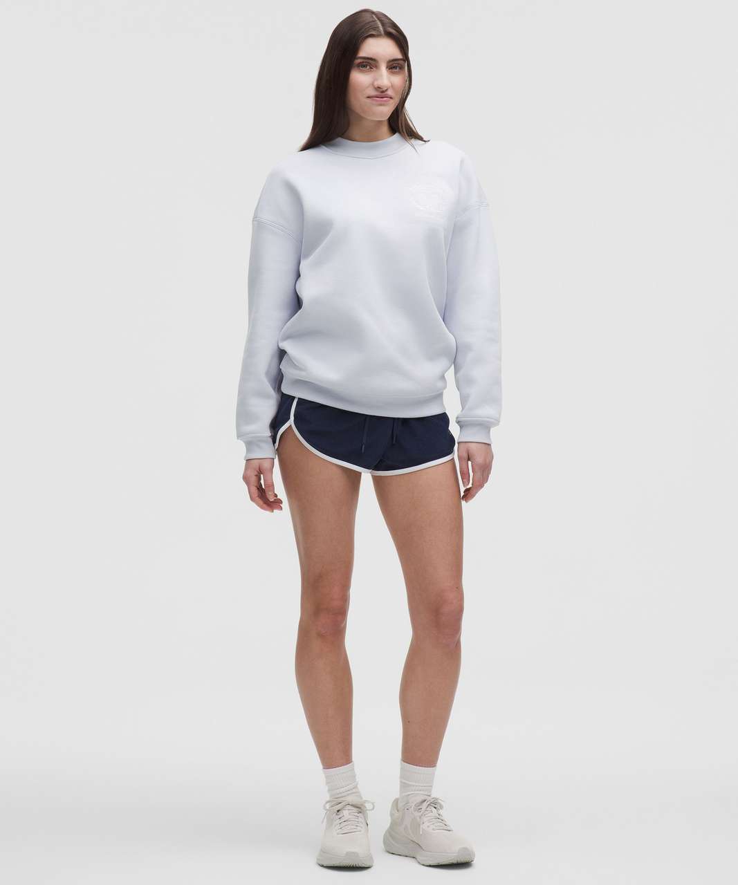 Lululemon Heavyweight Fleece Pullover *Tennis Club - Starch Blue