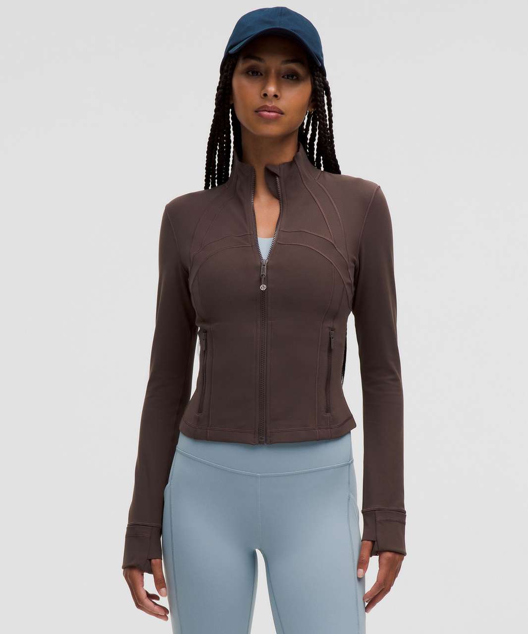 Lululemon Define Cropped Jacket *Nulu - Espresso - lulu fanatics