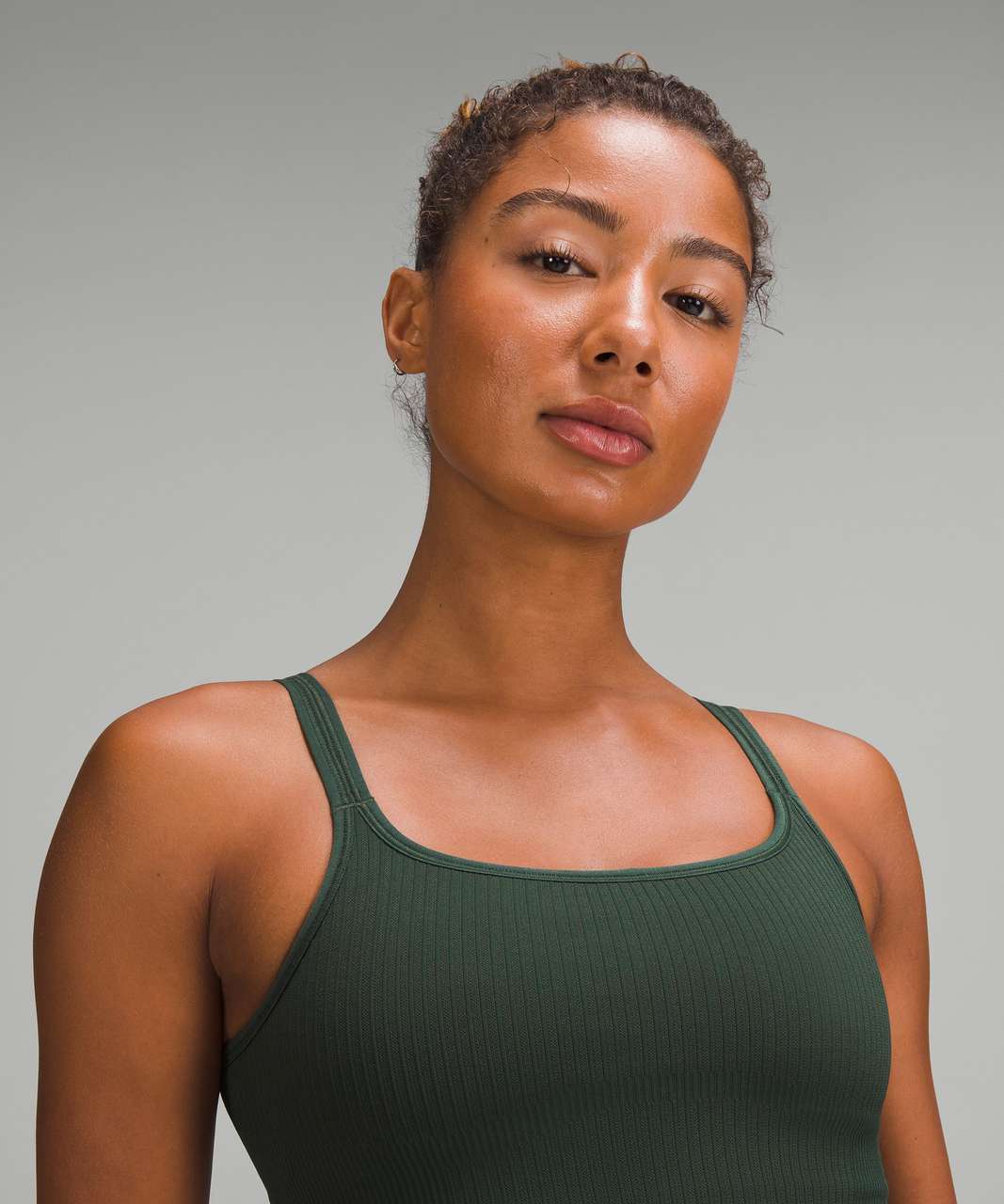 Lululemon Ebb to Street Scoop-Neck Cropped Tank Top *Light Support