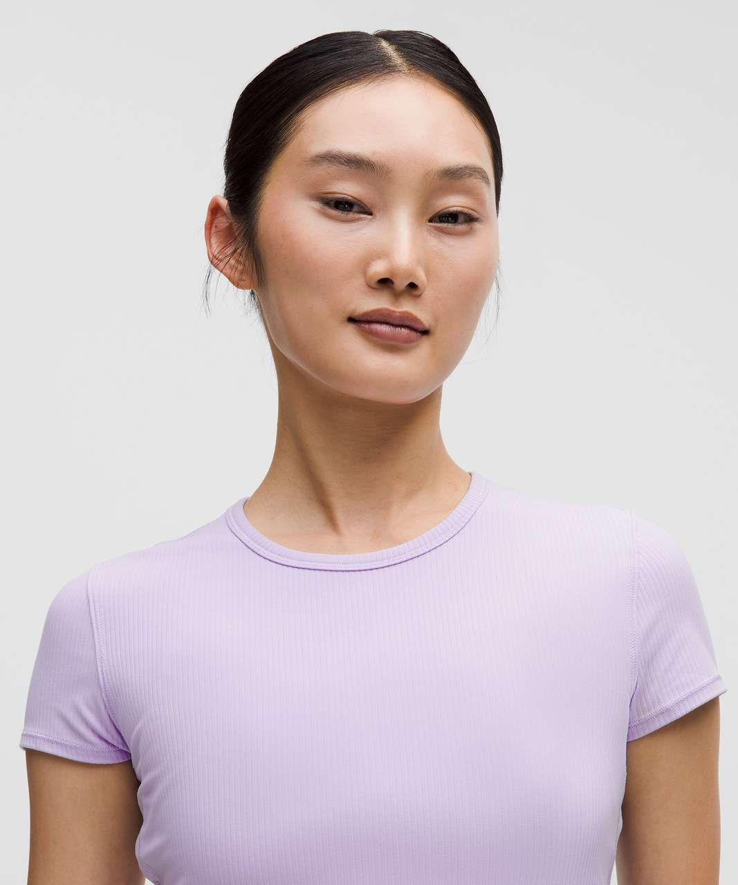 Lululemon All It Takes Back-Twist Ribbed Short-Sleeve Shirt