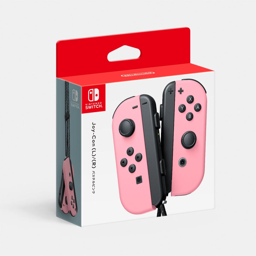 Joy-Con(L) パステルピンク/(R) パステルイエロー | My Nintendo Store