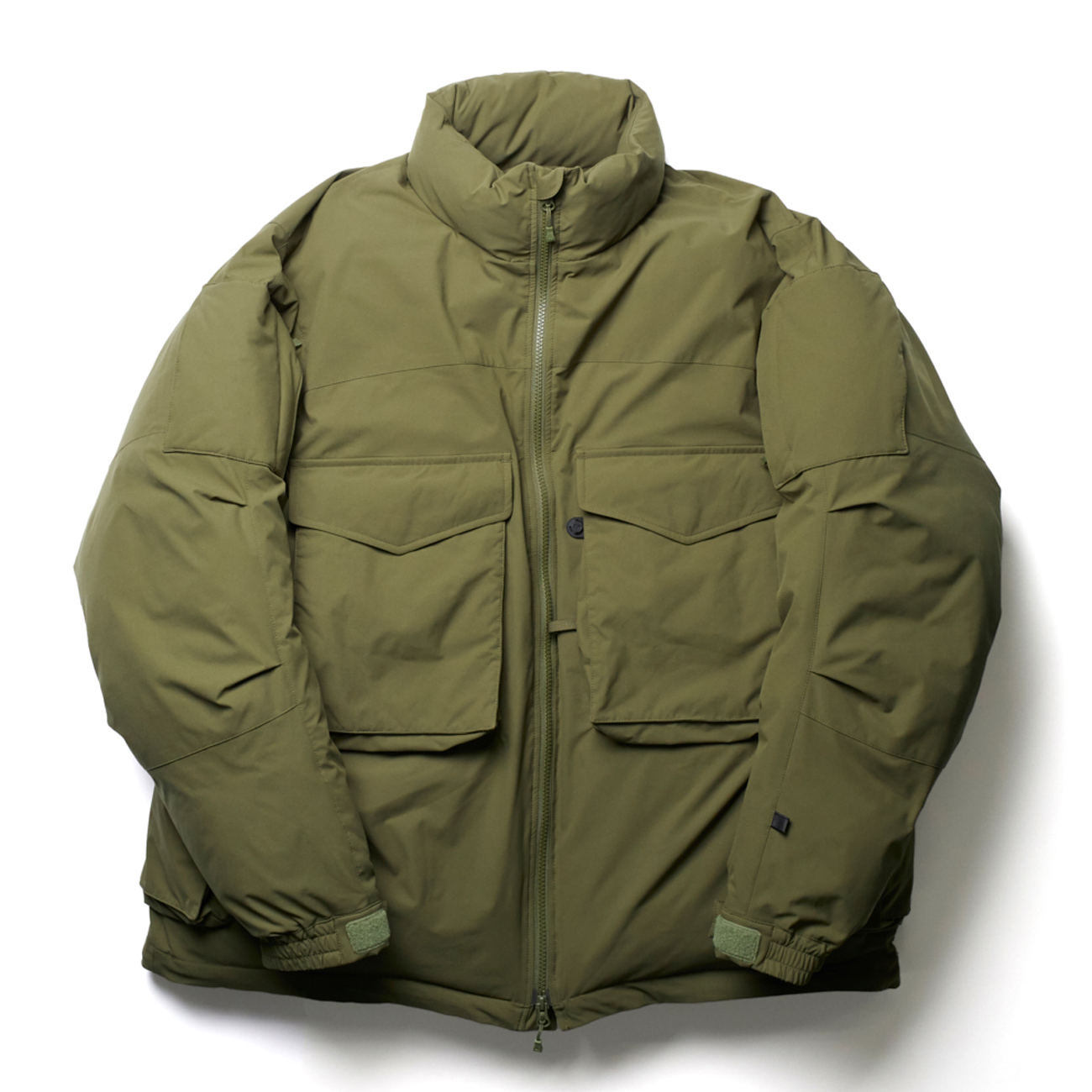 DAIWA PIER39 / ダイワピア39 | PADDING MIL JACKET - Olive | 通販