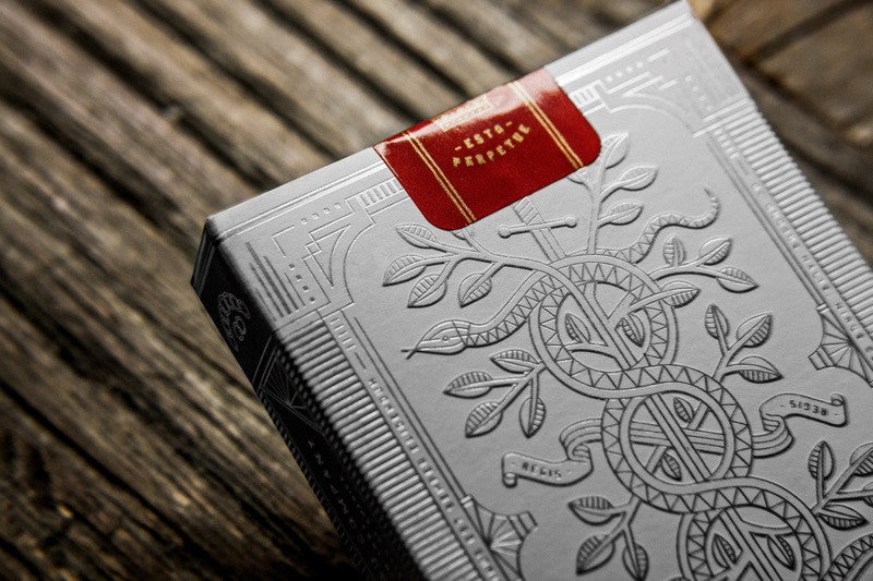 Silver Monarchs Playing Cards | theory11