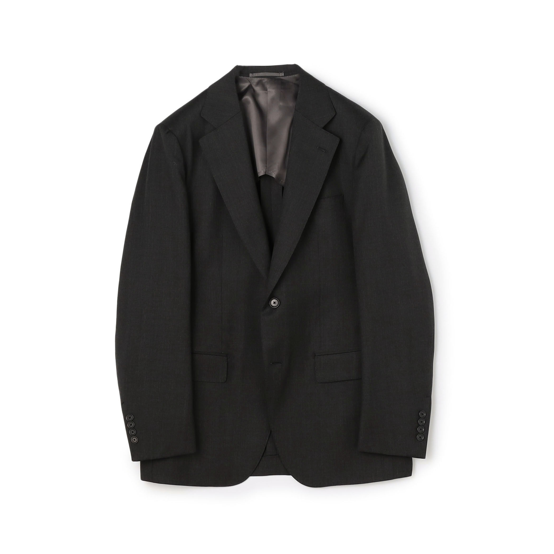 ウールツイル シングルブレステッド2Bジャケット HORIZON TWILL E