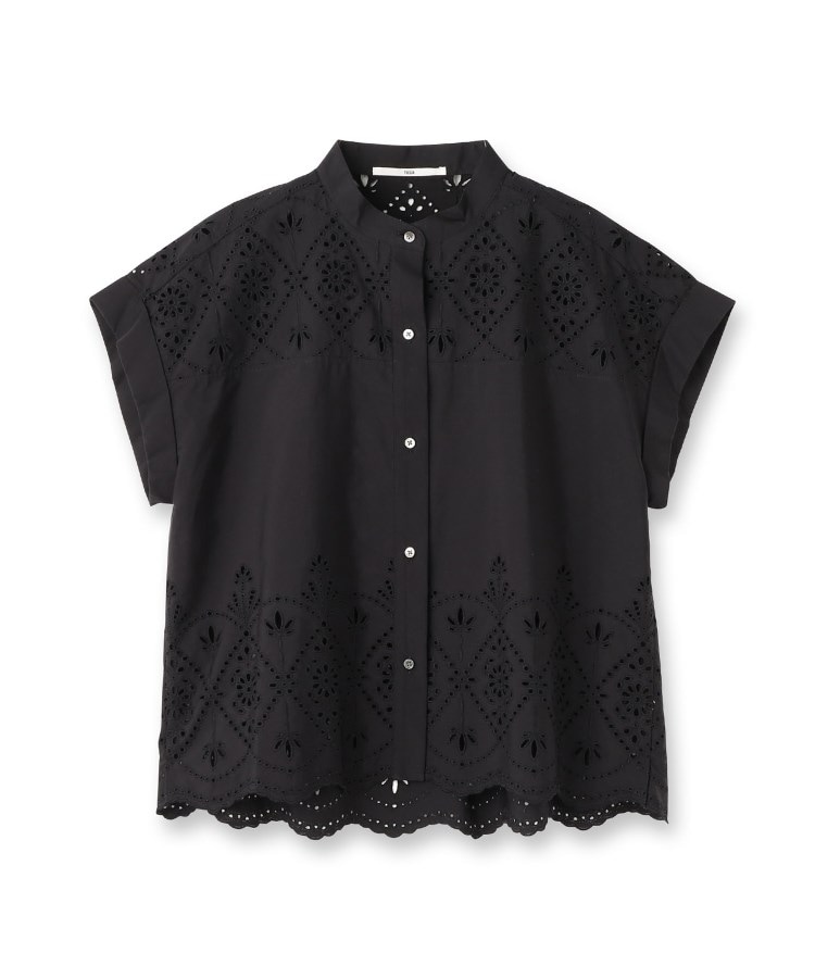 TICCA（ティッカ）レースフレンチシャツ（シャツ・ブラウス