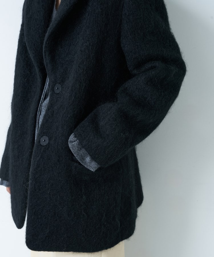 ◇shaggy jacket coat（チェスターコート） | CODE A（コードエー