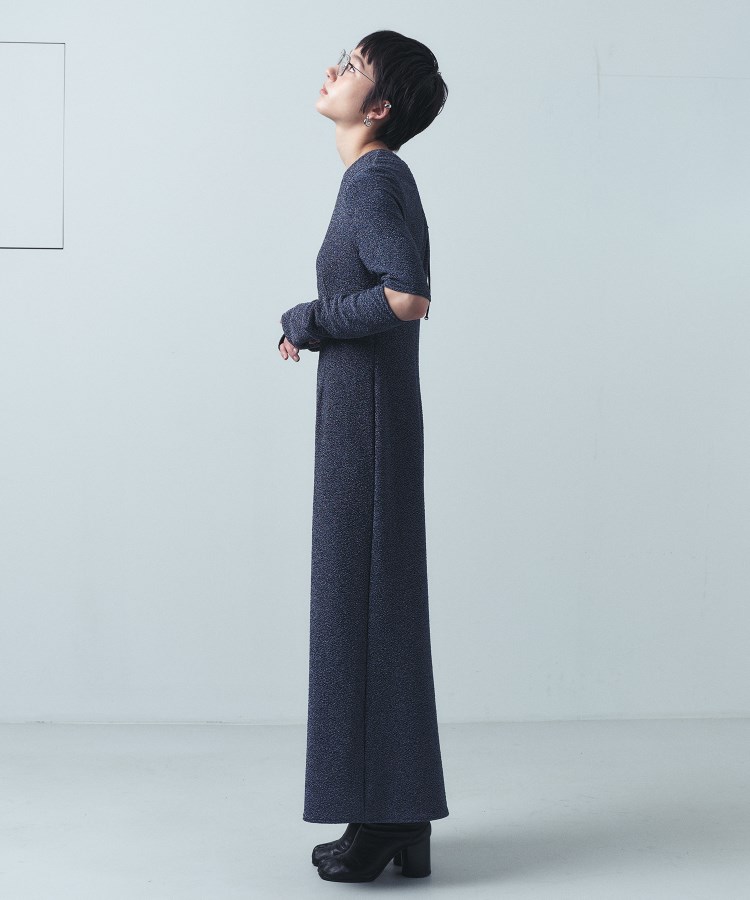laubeblanc leathertrimmedjumperdress ワンピース laubeblanc leather