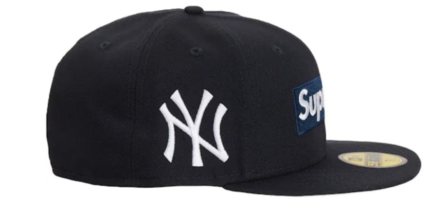 Supreme MLB Teams New York Box Logo New Era 59Fifty Fitted Cap