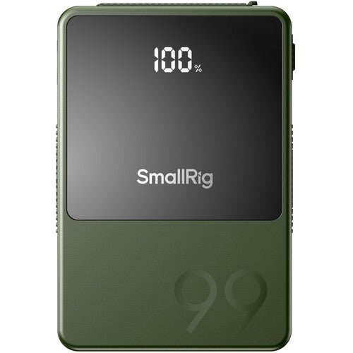SmallRig VB99 Mini V-Mount Battery (99Wh, Green) by SmallRig at