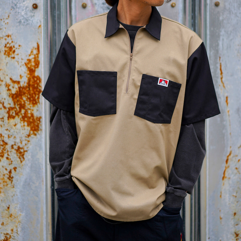 JAPAN LIMITED MODEL】HALF ZIP SHIRTS – ベンデイビス公式通販サイト