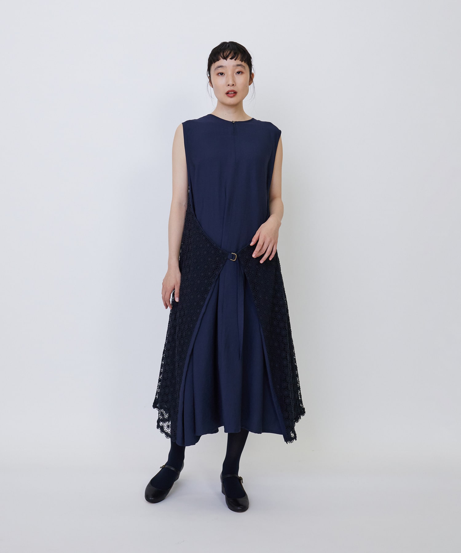 4WAY】エンブロイダリーレースタブリエワンピース｜BIGI online store