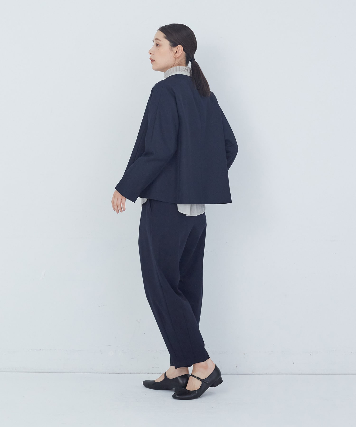 ノーカラージャケット｜BIGI online store - ビギ オンラインストア