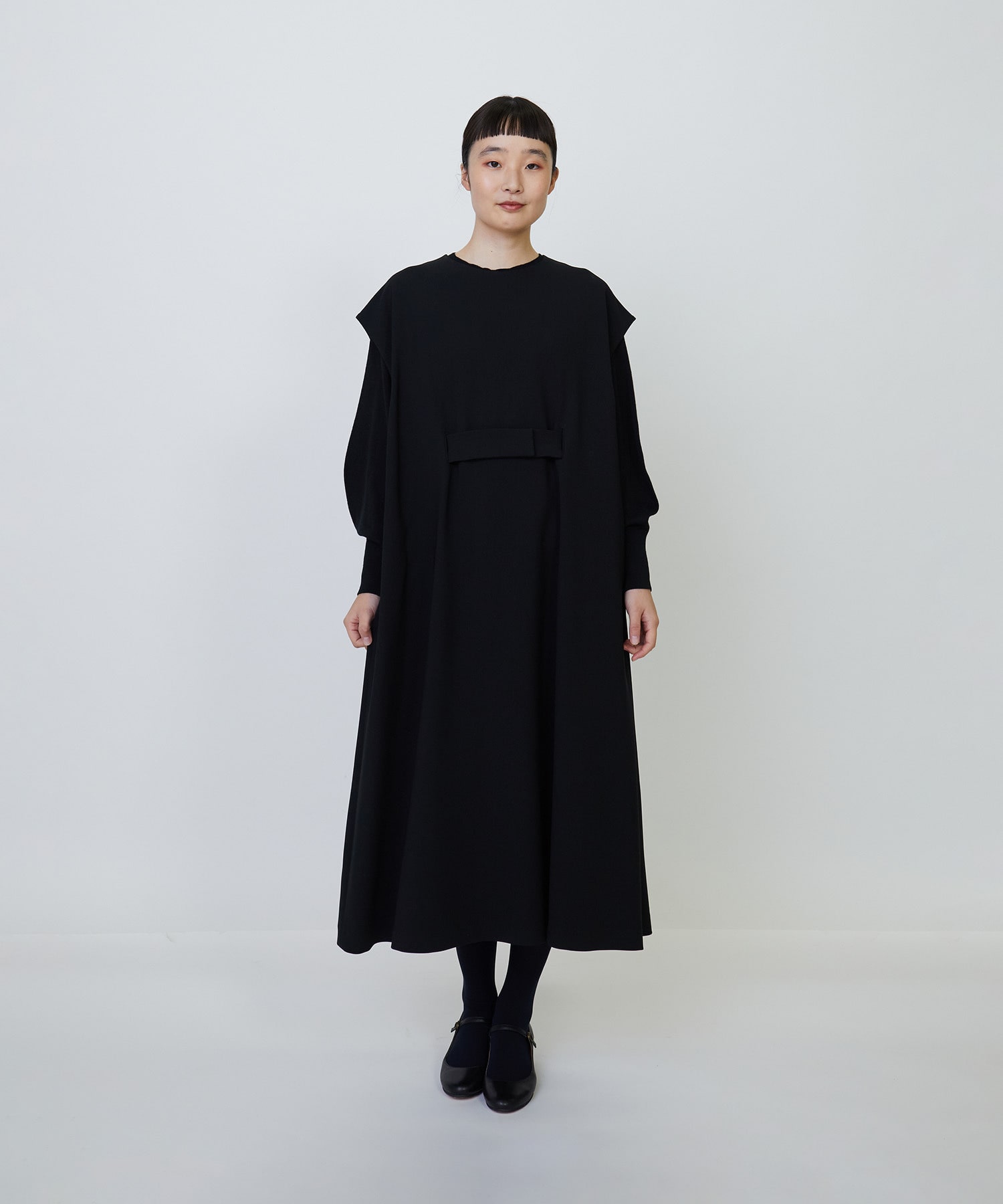 エコダブルクロスベルテッドワンピース｜BIGI online store - ビギ