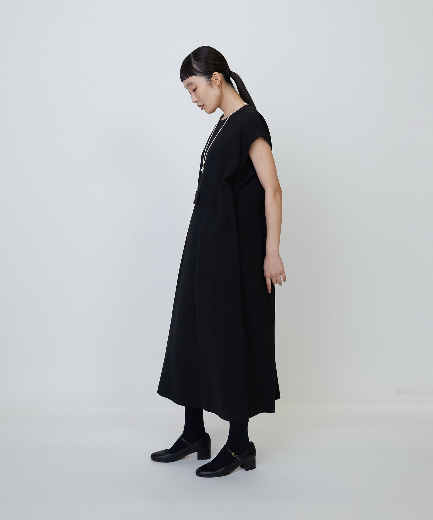 エコダブルクロスベルテッドワンピース｜BIGI online store - ビギ