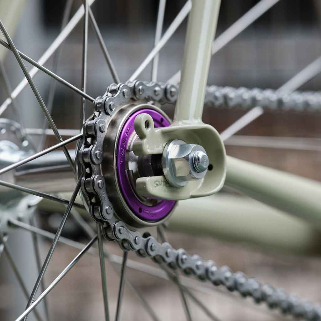 WHITE INDUSTRIES* eno single freewheel (purple) - BLUE LUG ONLINE