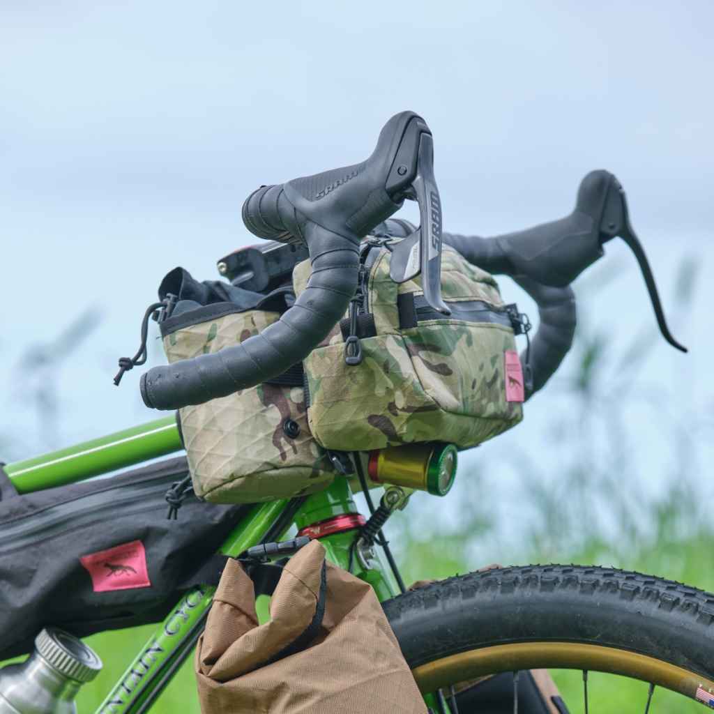 SWIFT INDUSTRIES* kestrel handlebar bag (ecopak/coyote) - BLUE LUG