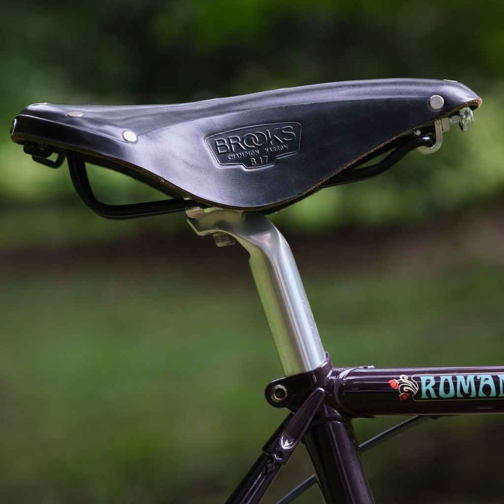 BROOKS* b17 narrow (black) - BLUE LUG ONLINE STORE