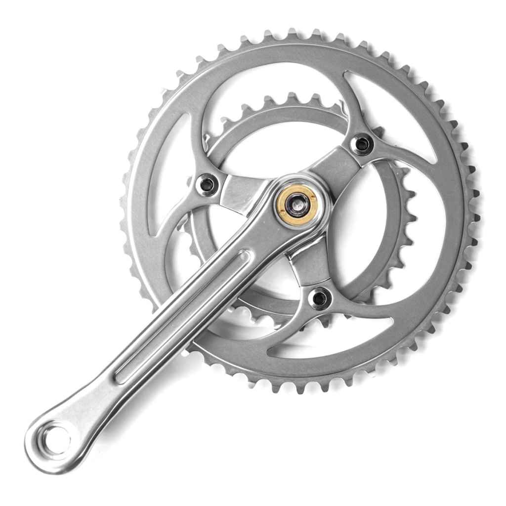 BLUE LUG* YMC-W crank set (silver) - BLUE LUG ONLINE STORE