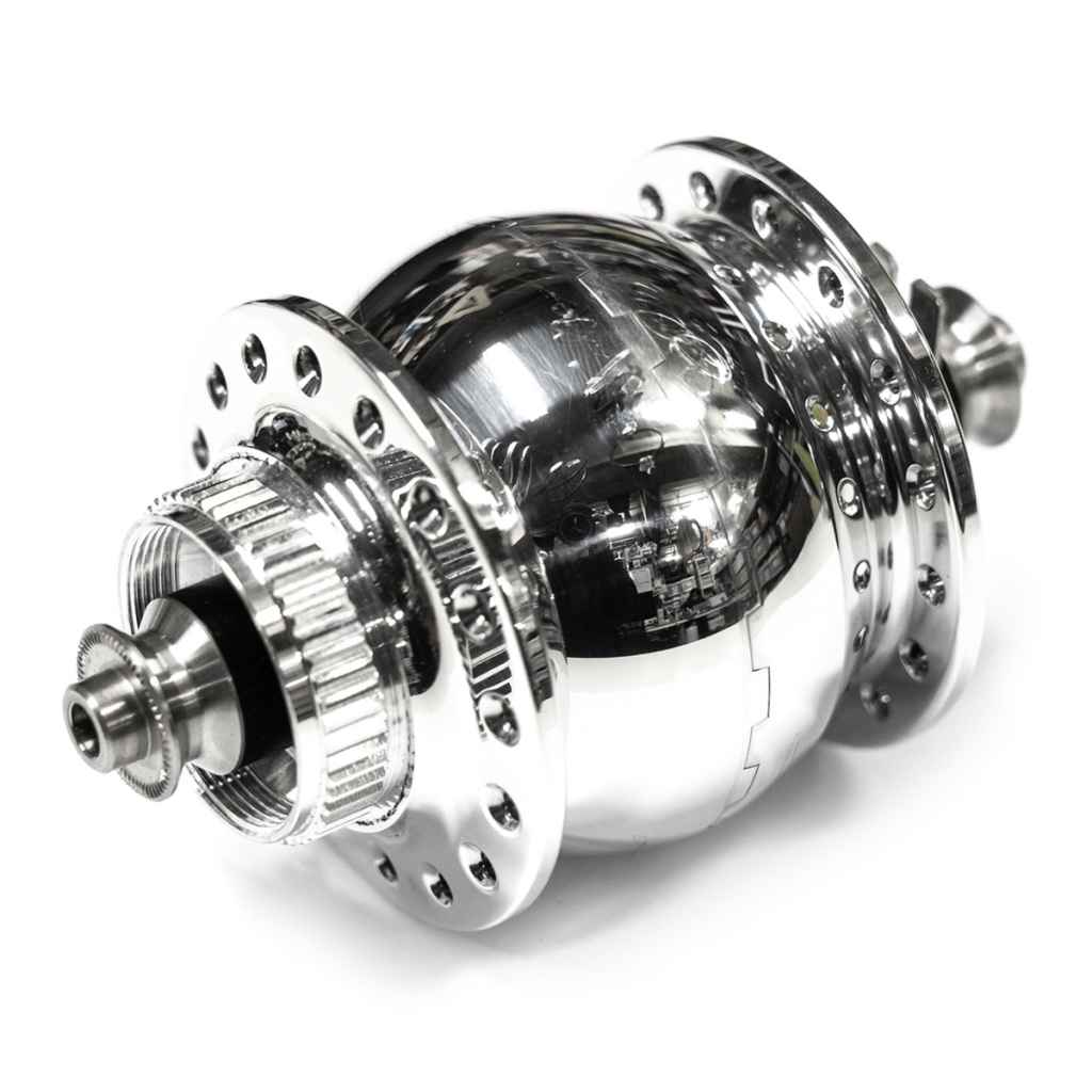 SON NABENDYNAMO* SON delux centerlock disc (polish) - BLUE LUG