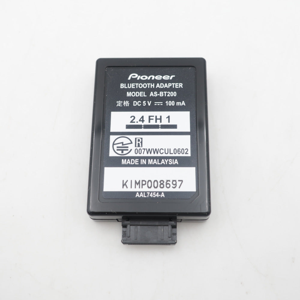 Pioneer パイオニア AVマルチチャンネルアンプ用BLUETOOTHアダプター