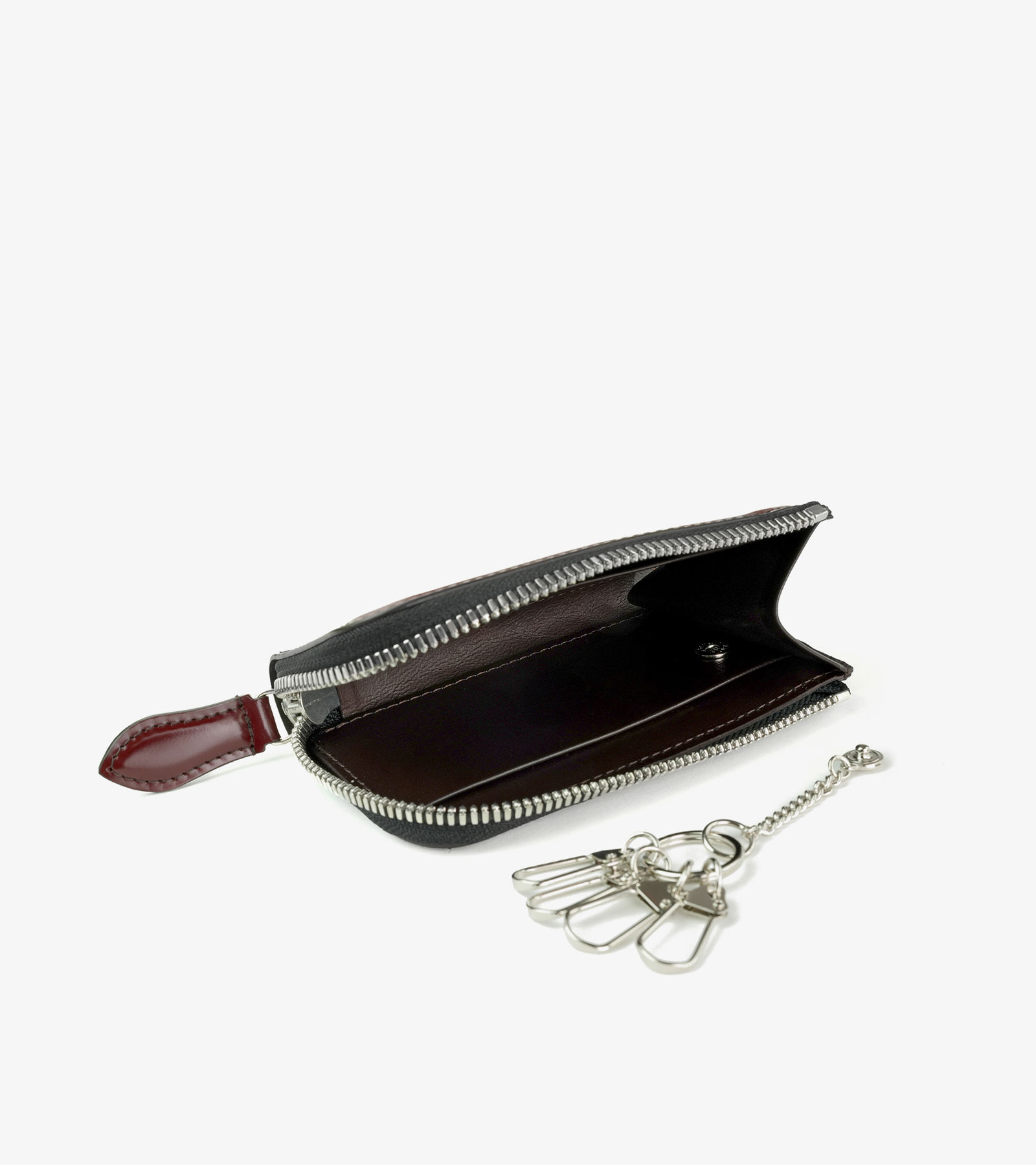 CORDOVAN L-ZIPPED KEYCASE / THE WARMTHCRAFTS-MANUFACTURE Online Store
