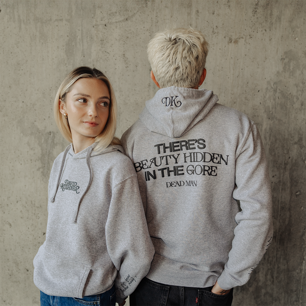 Dead Man Hoodie Grey Mirage - David Kushner Official Store
