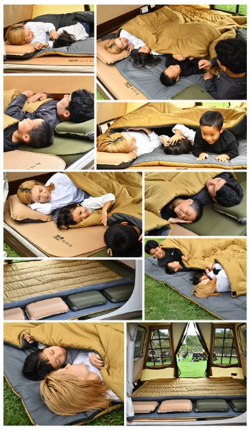 WAQ ( ワック ) WAQ DD SLEEPING BAG ファミリー用 | 寝袋 | シュラフ