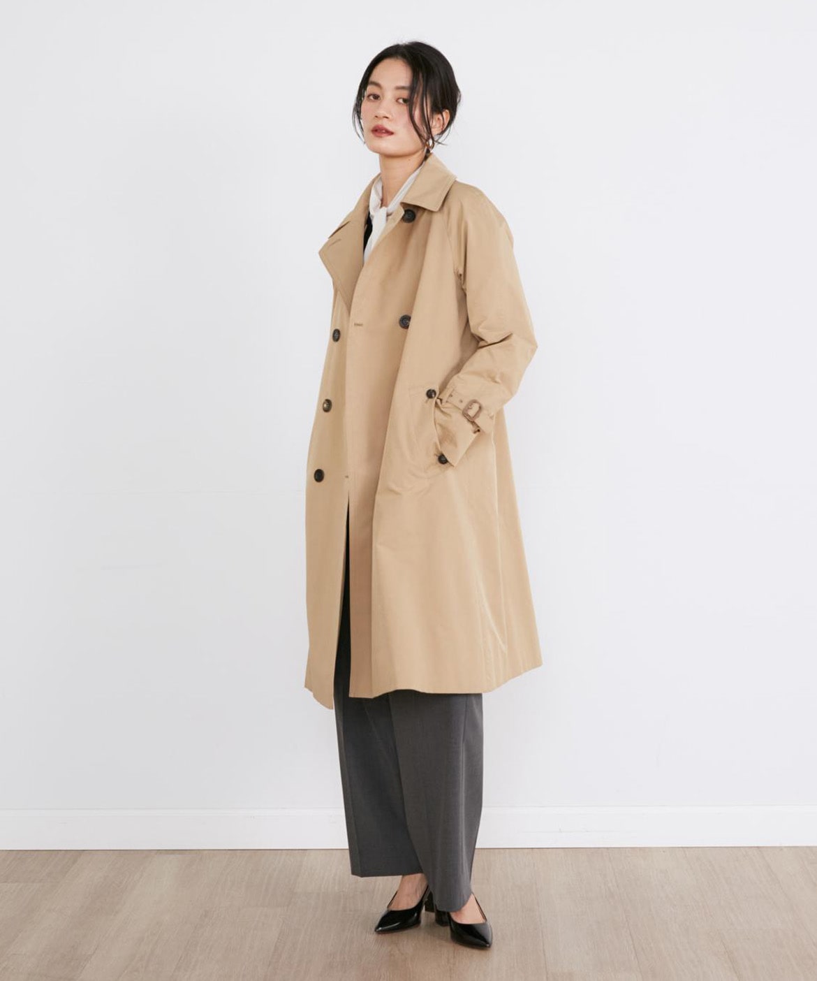 別注トレンチコート《Aquascutum》｜INED（イネド）｜フランドル