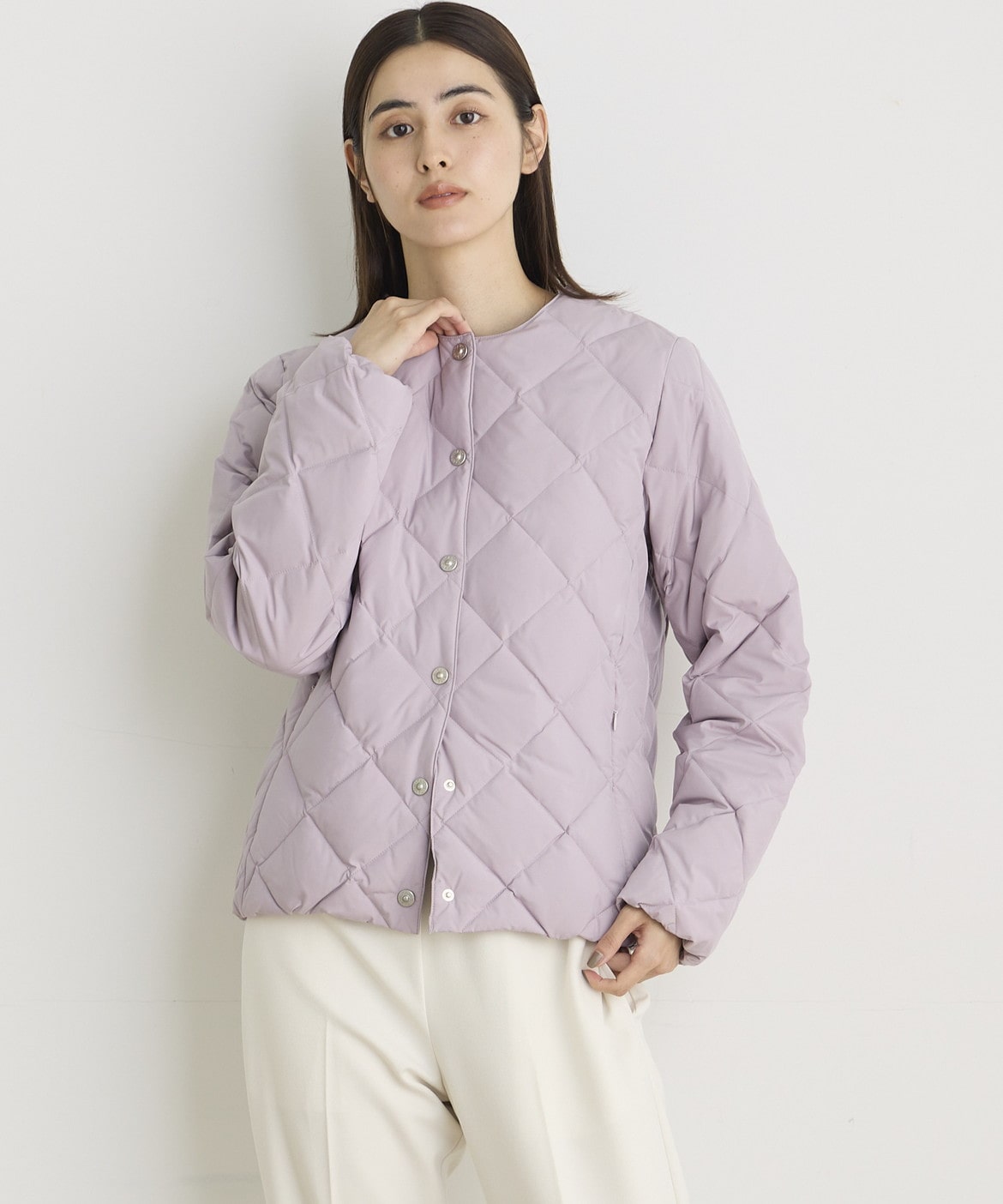 クルーネックダウンジャケット《TAION & LIMONTA EAST》｜DAY by DAY