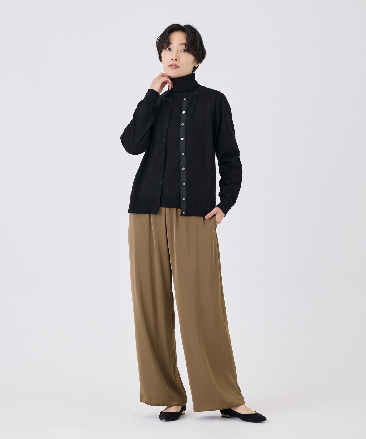コラボSTORY》とろみパラシュートパンツ【セットアップ対応】【STORY2