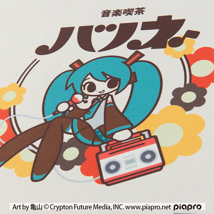 初音ミク マウスパッド (初音ミク Art by 亀山 ラジカセ) – GRAPHT