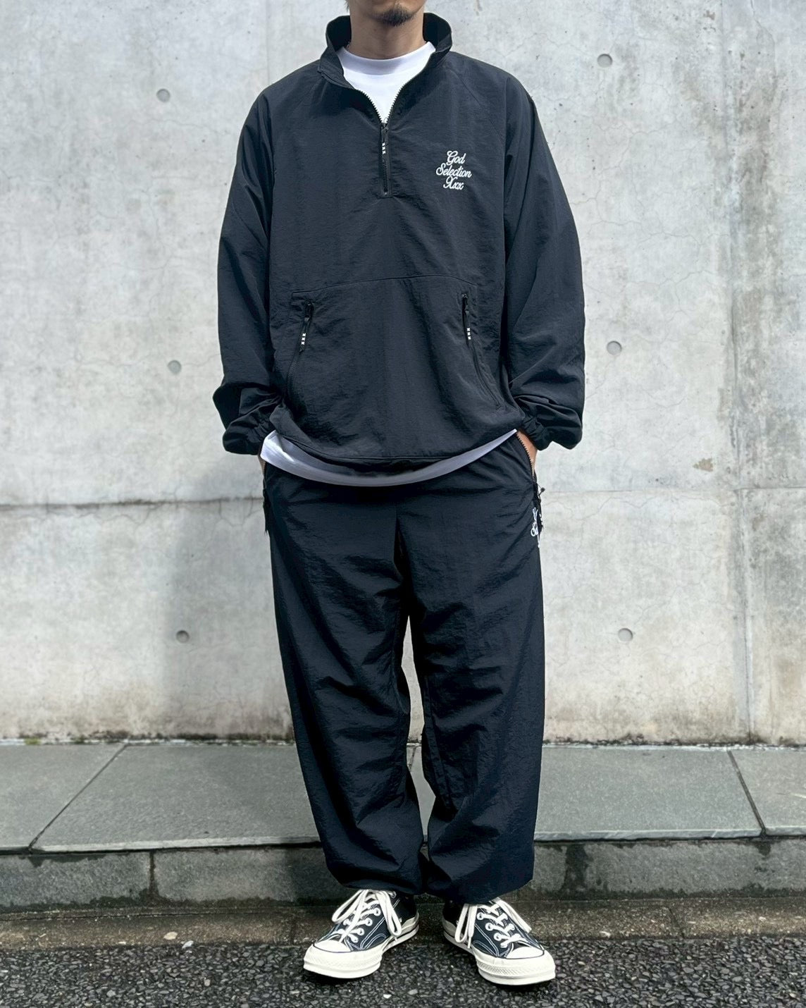 GOD SELECTION XXX(ゴッドセレクショントリプルエックス) / HALF ZIP