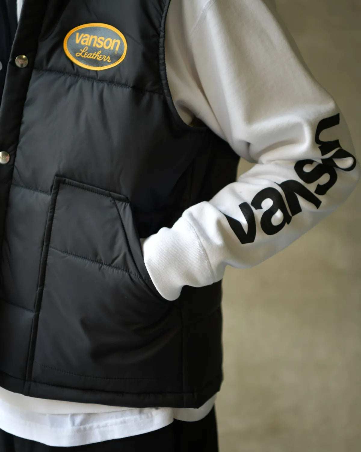 MASSES(マシス) / VANSON × MASSES NYLON VEST | 公式通販・JACK in