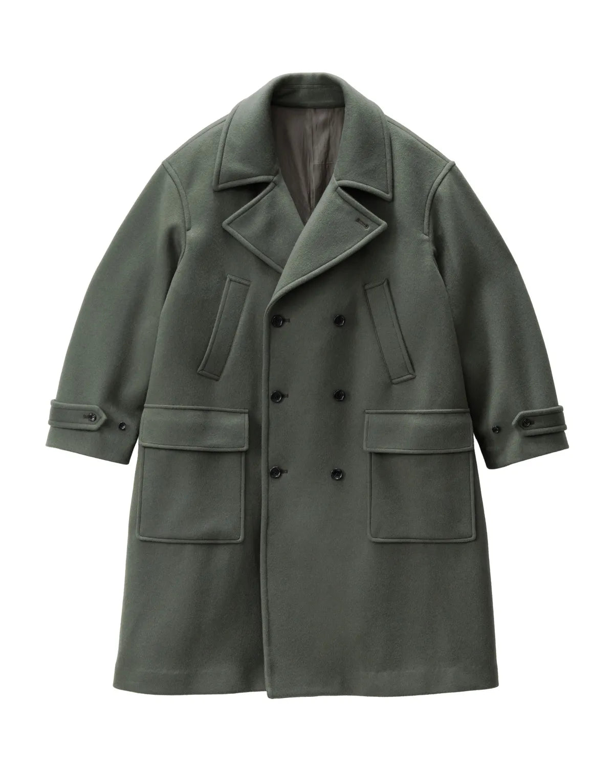Graphpaper（グラフペーパー）/ Light Melton Pea Coat | 公式通販
