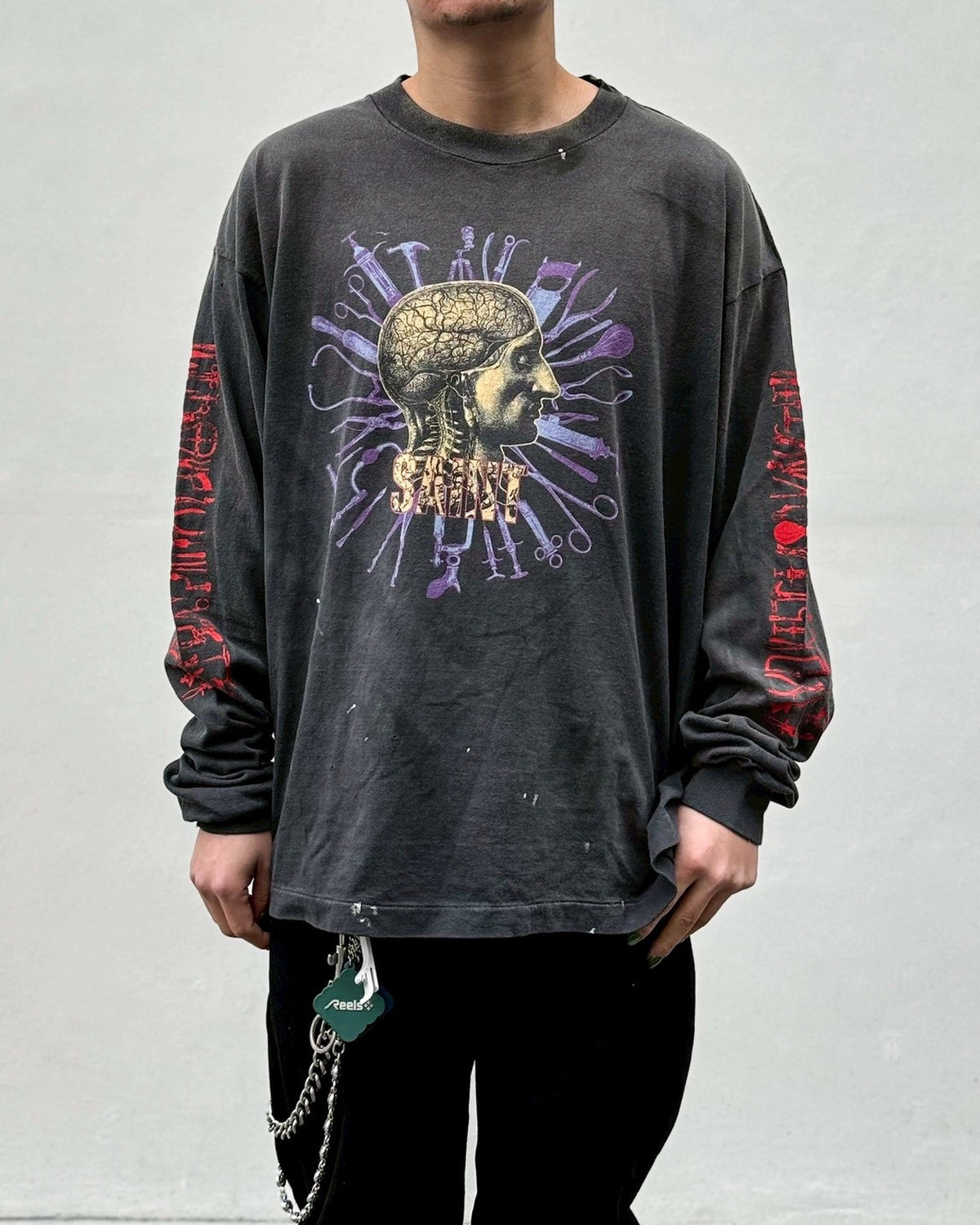 SAINT M×××××× (セントマイケル) / LS T-SHIRT / HEAD |公式通販・JACK