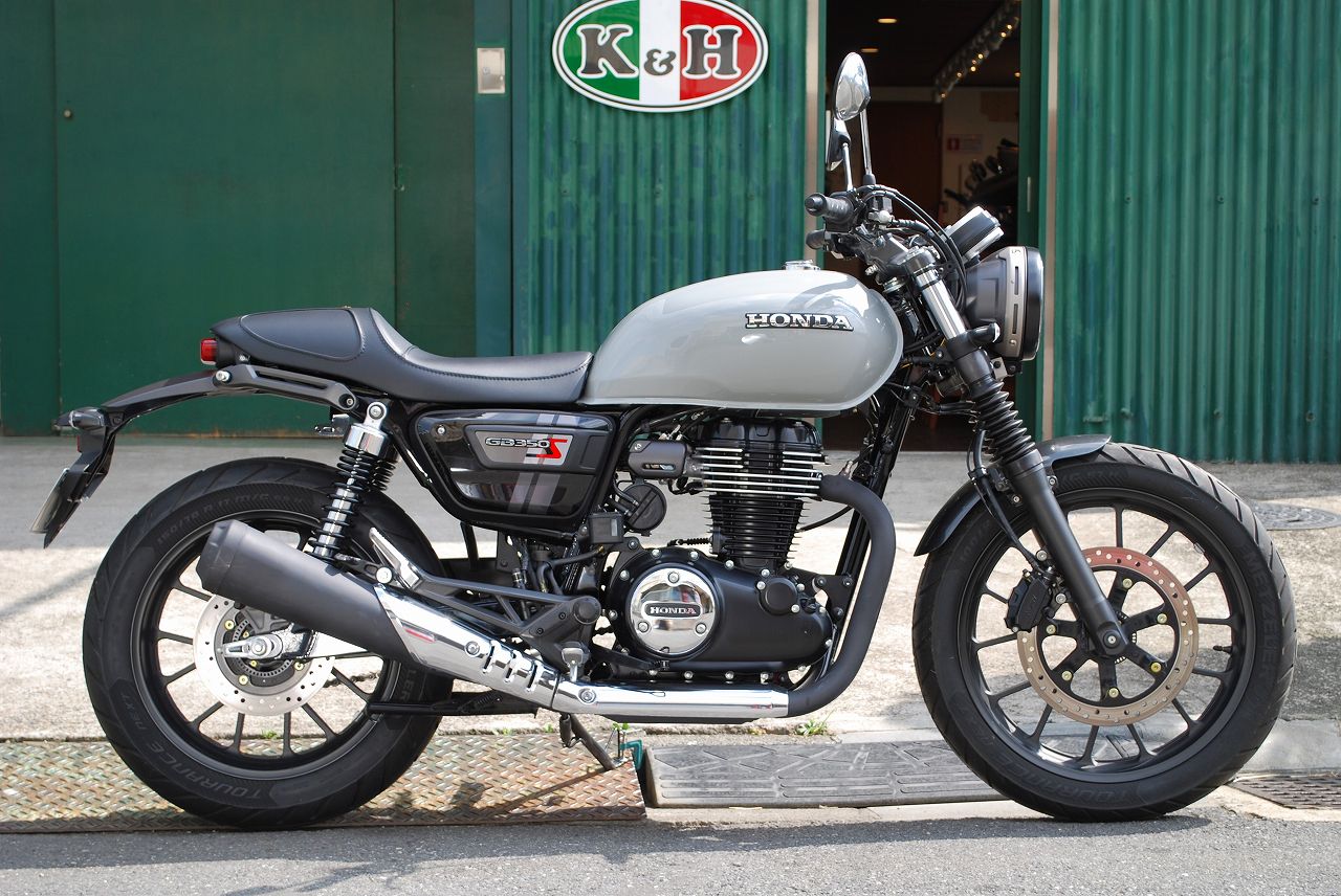 GB350S シングルシート Aステッチ｜K＆H