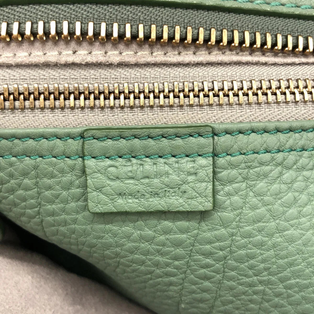 CELINE / セリーヌ | ラゲージ マイクロショッパー ハンドバッグ