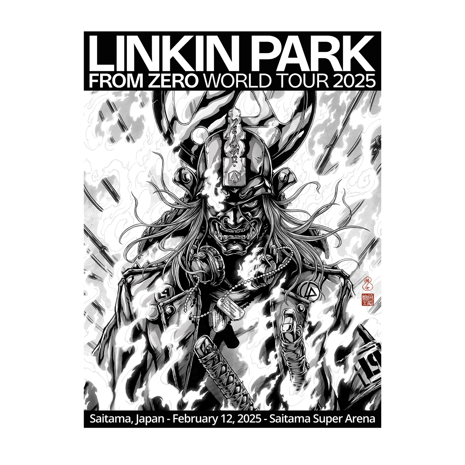 FZ 2025 Tour Saitama Poster (Feb 12th) - Takashi Okazaki – Linkin