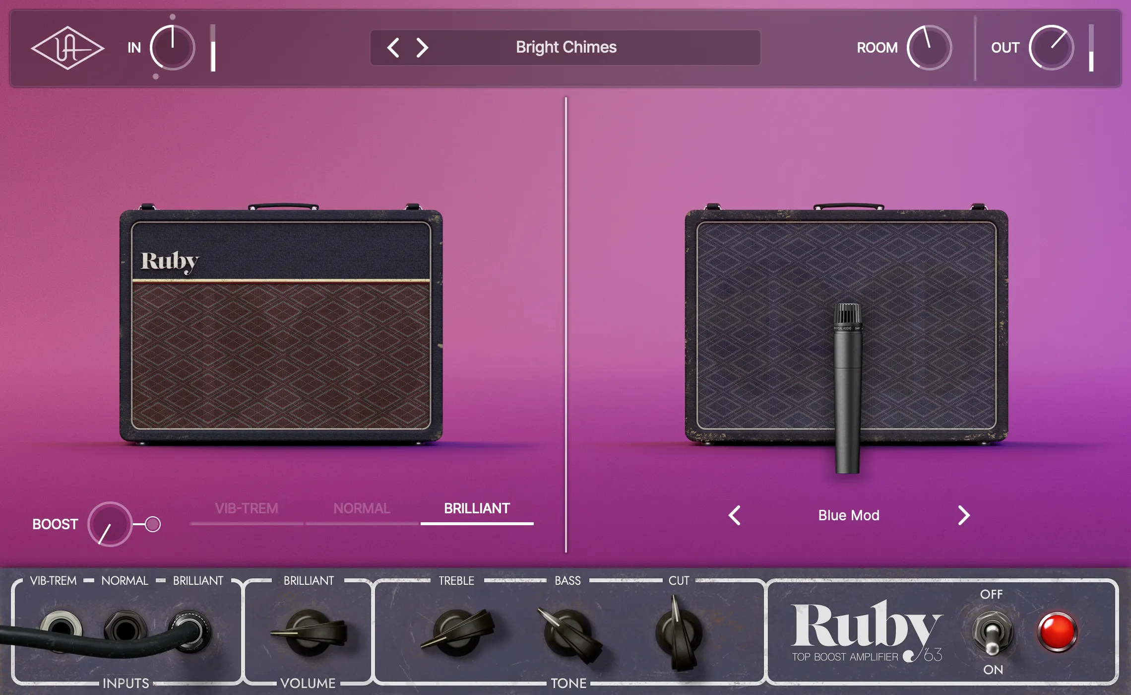 Universal Audio | UAD Ruby '63 Top Boost Amp| 正規輸入代理店ストア