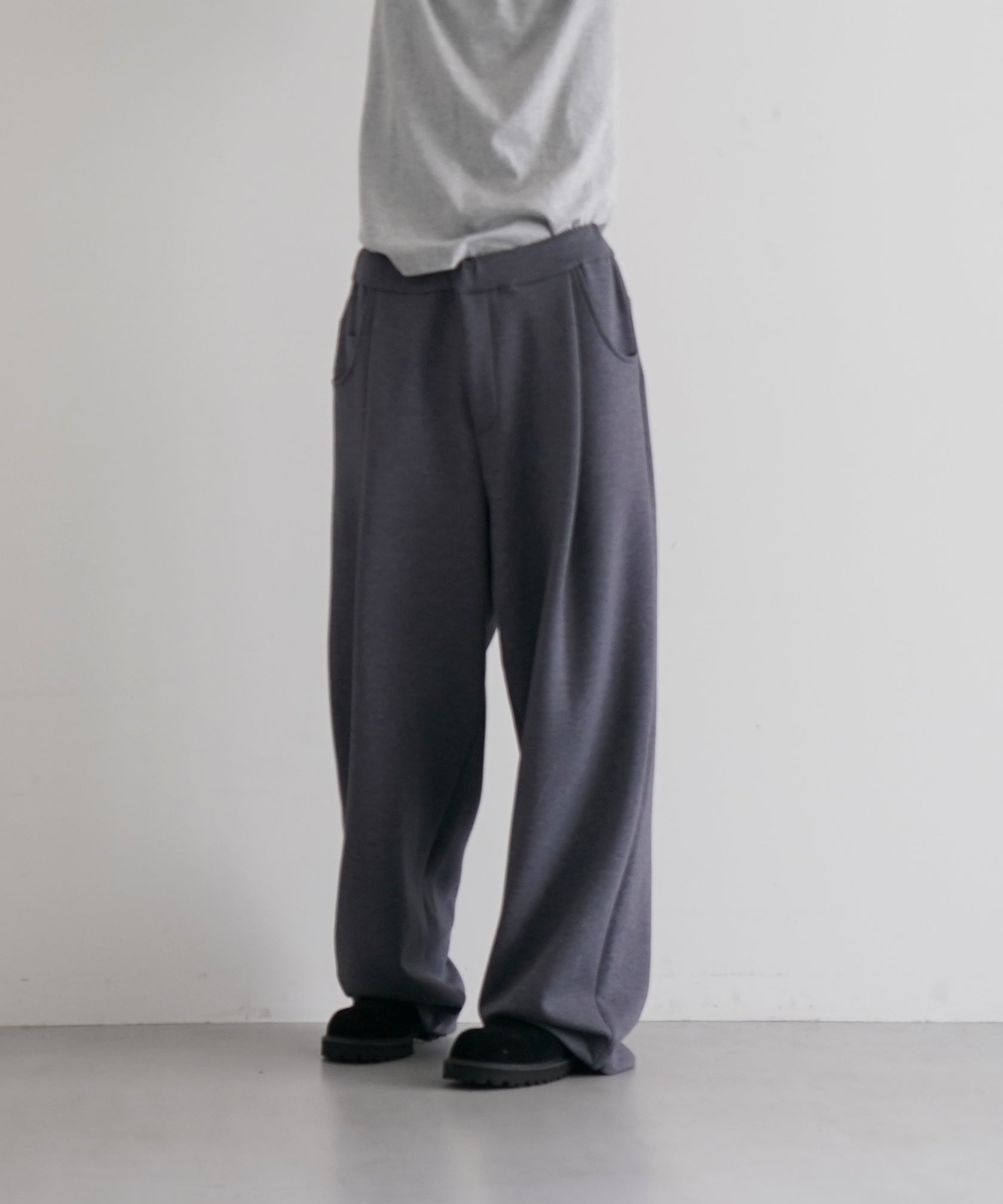 NEONSIGN【ネオンサイン】【Pre order】【EXCLUSIVE】Wide tech slacks