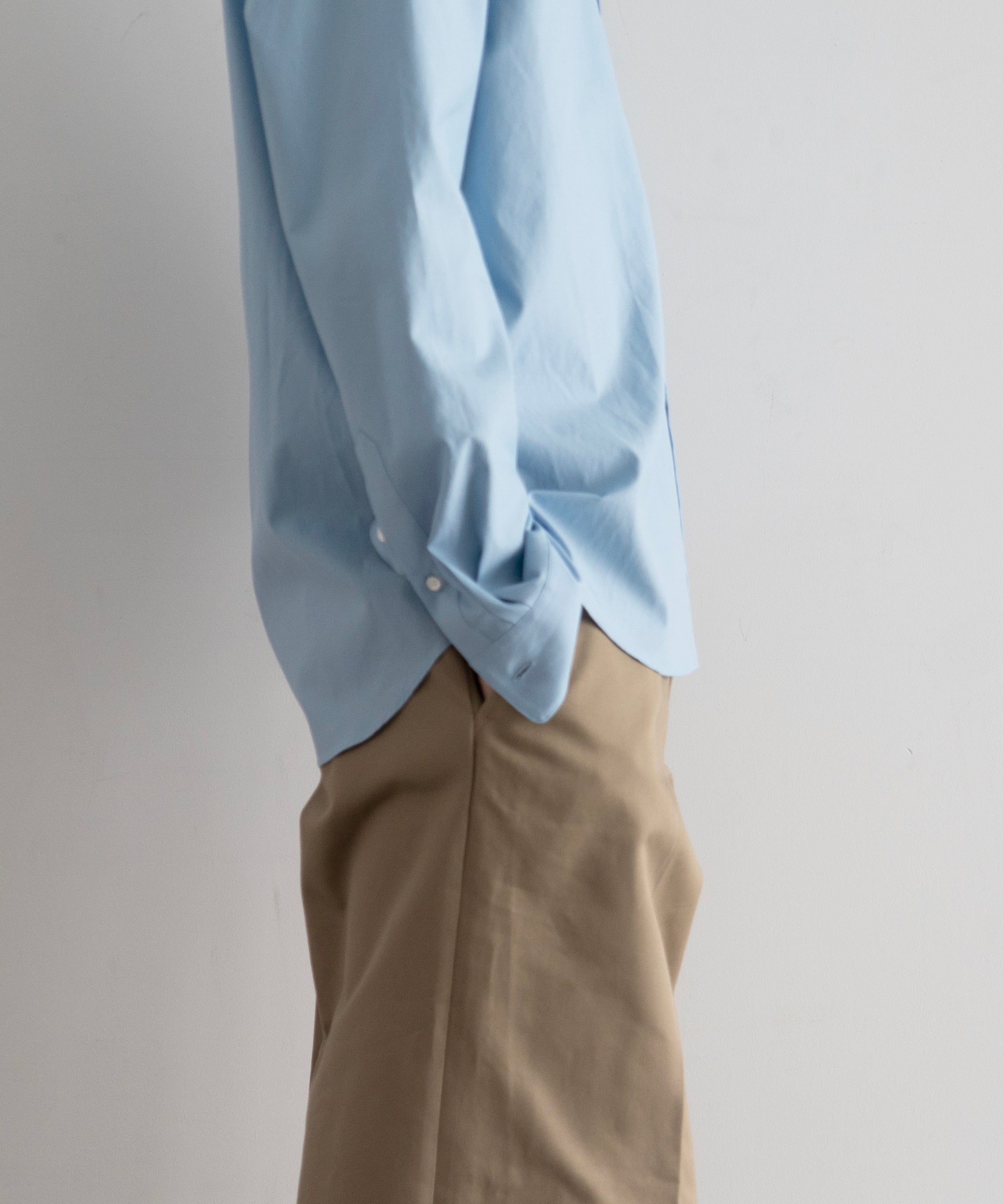 AURALEE【オーラリー】Washed finx twill slim shirt 