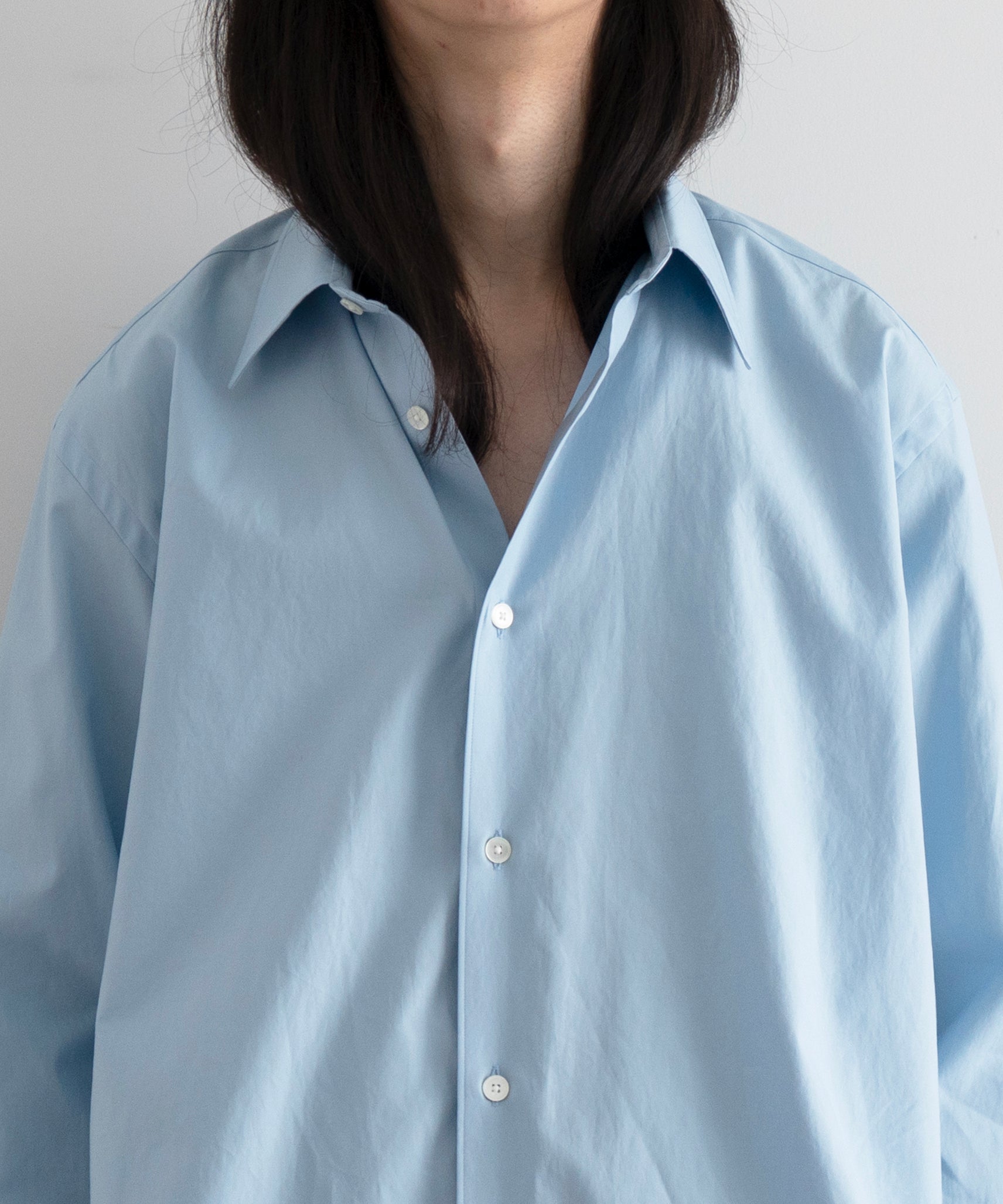 AURALEE【オーラリー】Washed finx twill shirt 