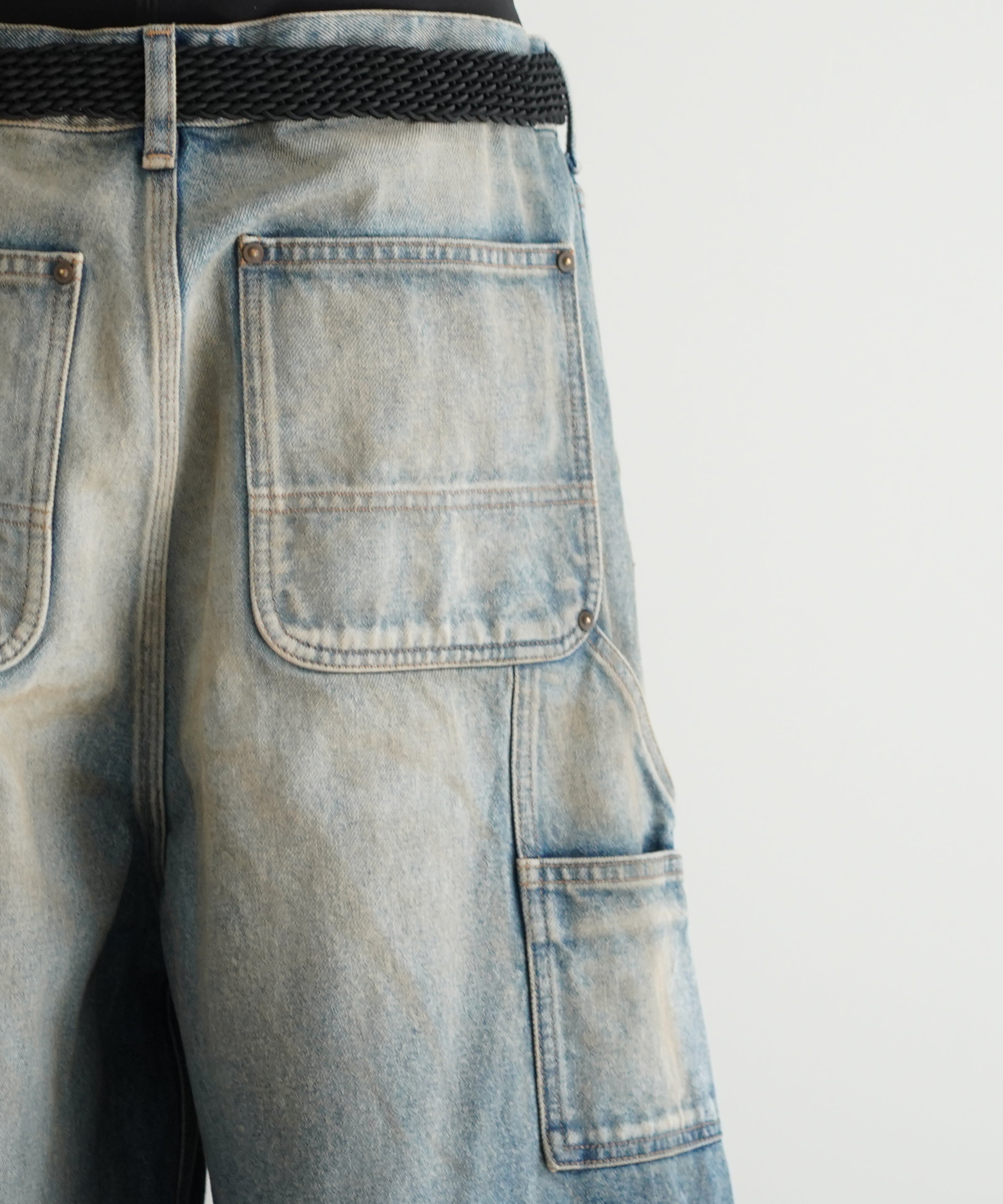 DEVINUSAGE Work denim pants xxx1 INDIGO DEVINUSAGE denim WORK