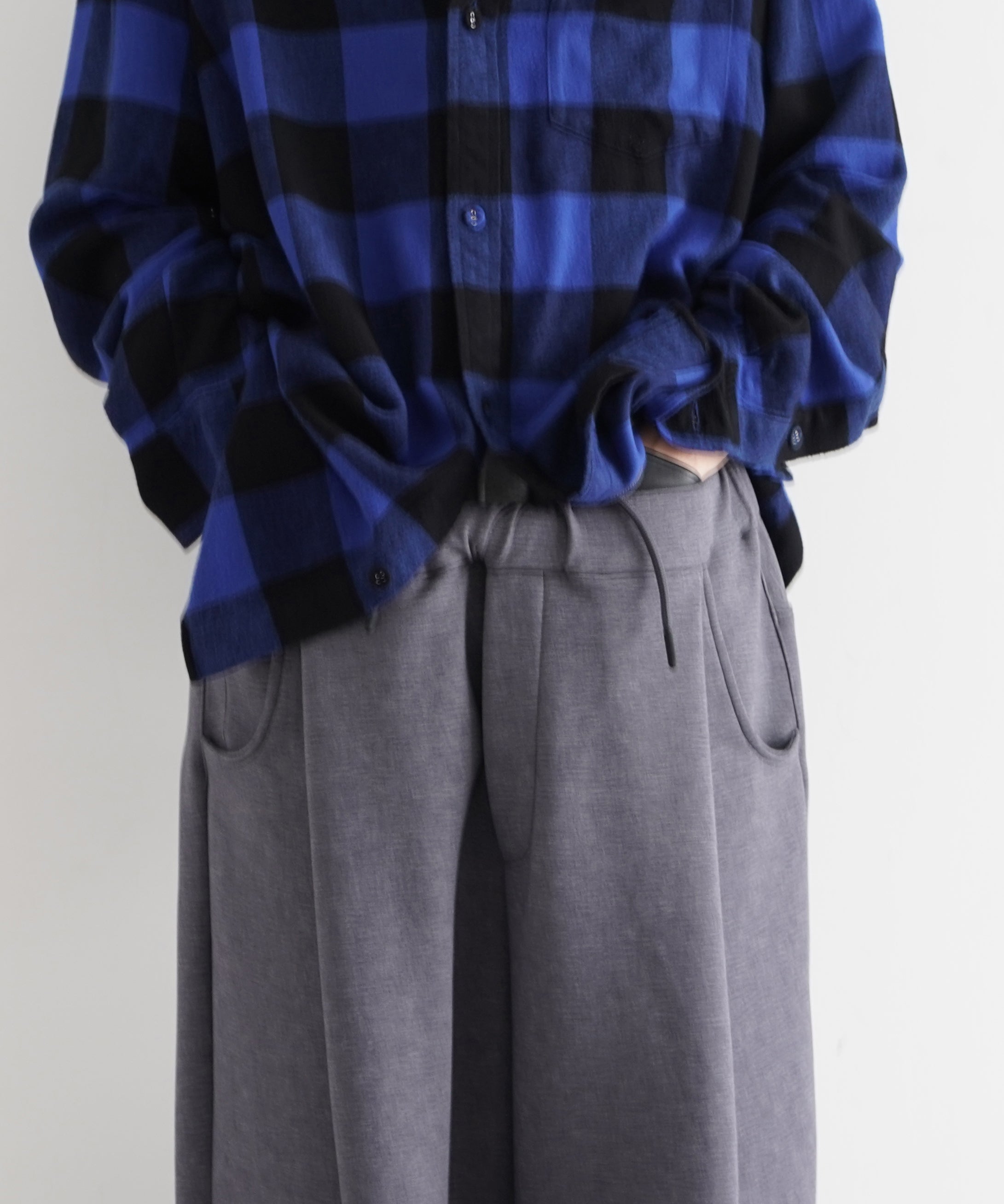 NEONSIGN【ネオンサイン】【Pre order】【EXCLUSIVE】Wide tech slacks