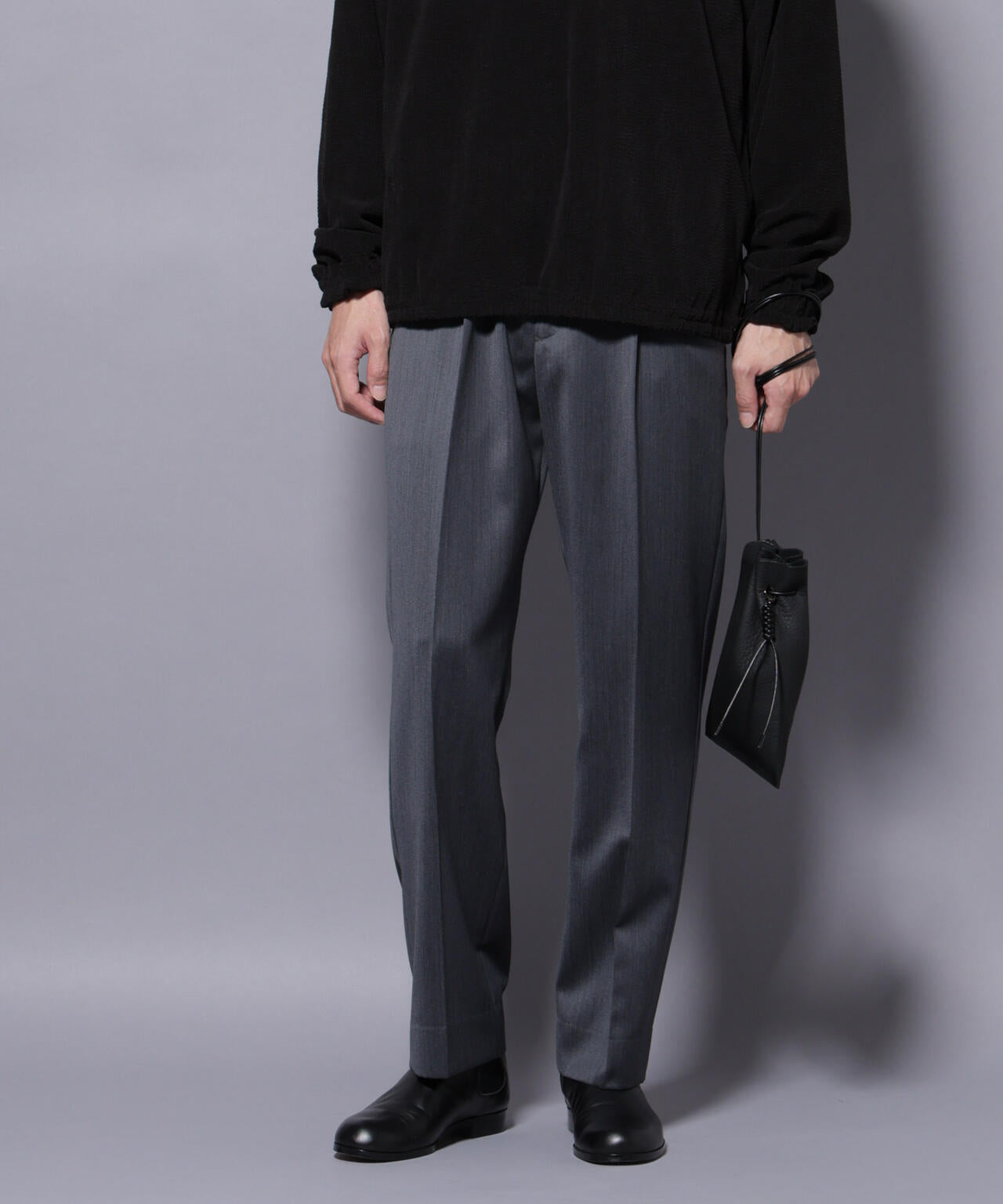 Damerino Select」ウールシルクベネシャンパンツ（セットアップ可）