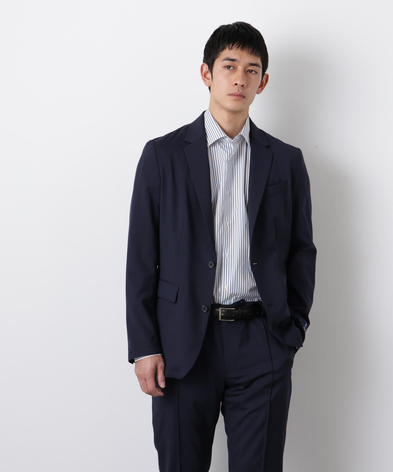 DamerinoSelect｣JAPANfabricウールストレッチジャケット（セットアップ可）